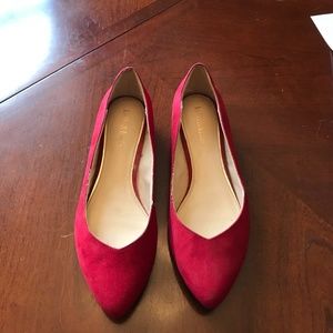 Kelly & Katie Parissa Red Ballet Flats